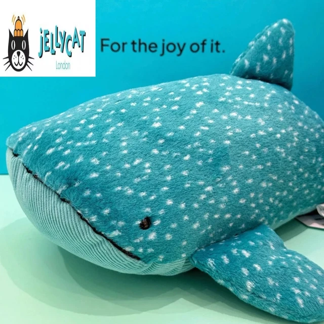 JELLYCAT - Gobfrey Whale Shark Soft Toy 40cm