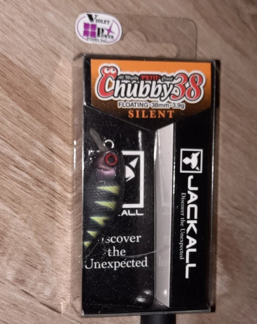 Leurre de surface jackall chubby popper 42 - 4.2cm