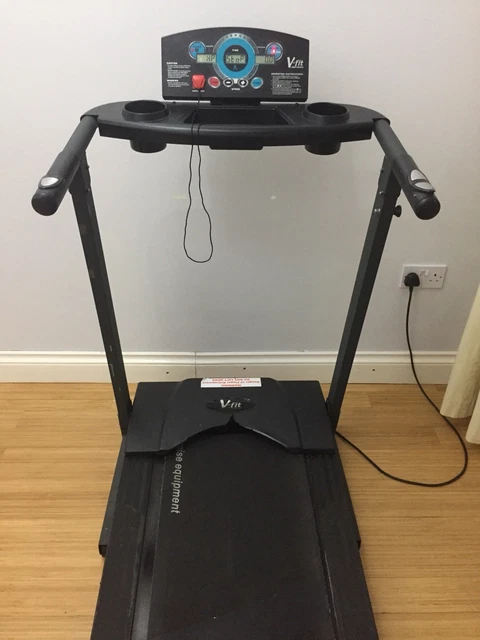 V FIT ELECTRIC Motorised folding treadmill running machine - Main Image