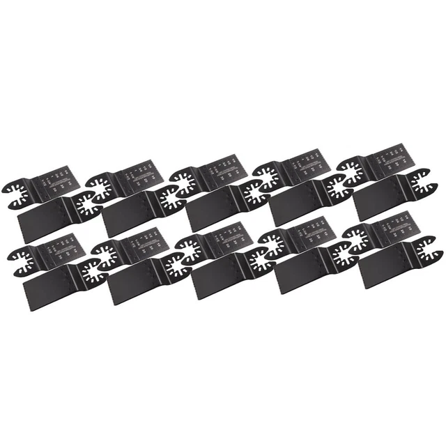 20 Pcs Universal 34mm Oscillating Multi Tool Saw Blades Carbon Steel Cutter DIY