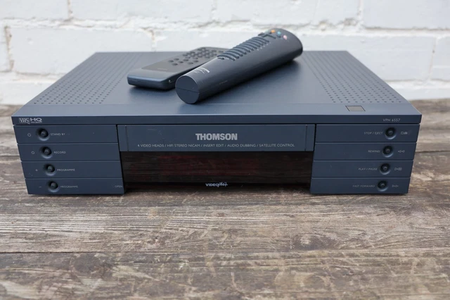 Videoregistratore Thomson VTH7090 VHS – HiFi Stereo, 6 Teste, NTSC/PAL/SECAM, Garanzia 1 Anno