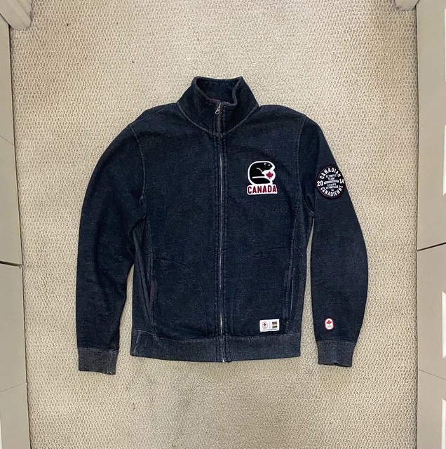 Hudson’s Bay 2014 Sochi Olympic Canada Jacket. Women’s Large. Dark Grey.