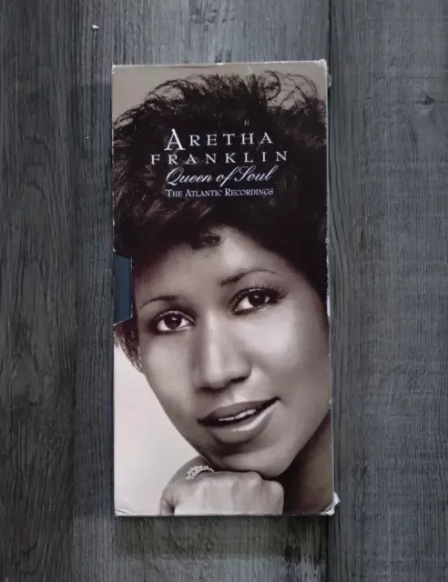 The Atlantic Recordings of THE QUEEN OF SOUL - ARETHA FRANKLIN- 4 CD Set & Book