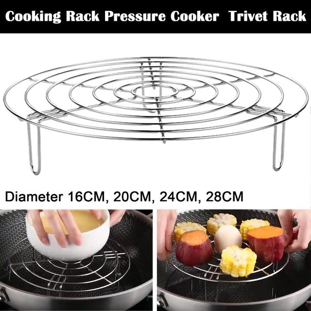 Scaffalatura da cucina rotonda 304 in acciaio rack da forno e raffreddamento nuovi stabili G0K4