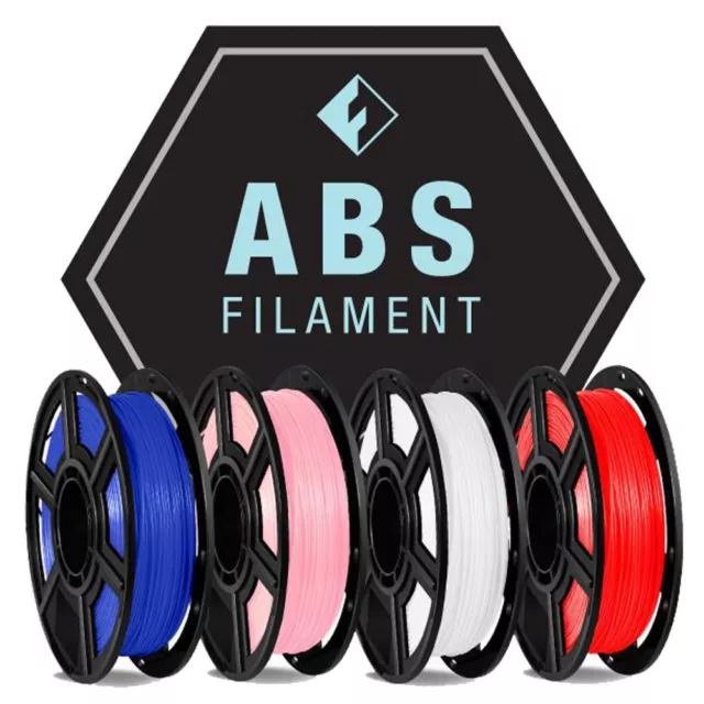 Flashforge ABS Pro 1.75mm 3D Printer Filament 1KG/2.2LBS Spool Printing Material