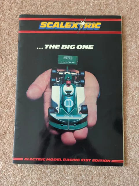 Scalextric ‘The Big One’ Electric Model Racing 21st Edition 1980 Vintage