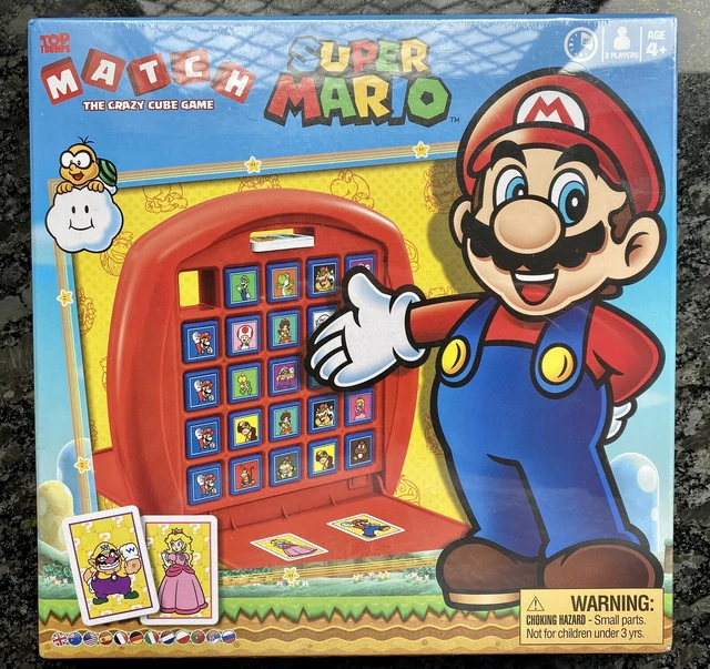 Super Mario Match - Top Trumps Crazy Cube Memory Game - Nintendo
