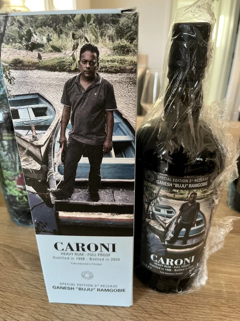Rhum Caroni 20 ans 1998 Dennis X Gopaul - Cave Conseil