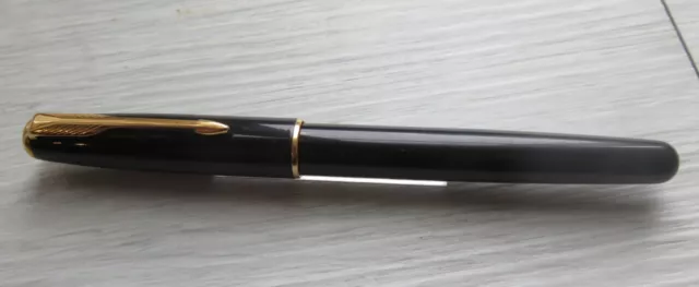 Stylo plume Parker Sonnet laque noir black lacquer FP