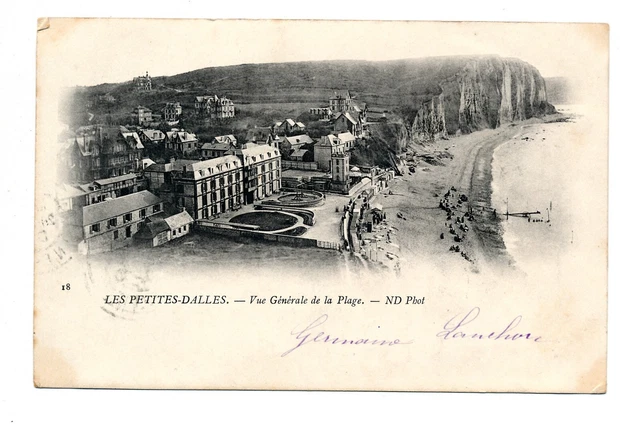 C13788 - Une Carte Postale Ancienne - LES PETITES-DALLES - Vue Générale Plage