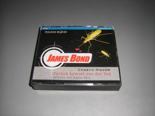 CD Hörbuch - C. Higson - Young James Bond - Zurück kommt nur der Tod - 4 CDs