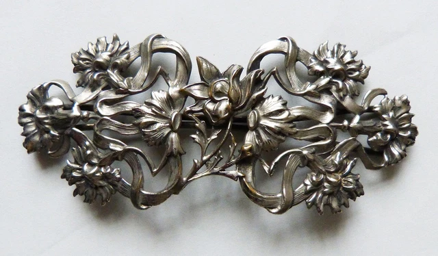 Grande boucle barrette ART NOUVEAU vers 1900