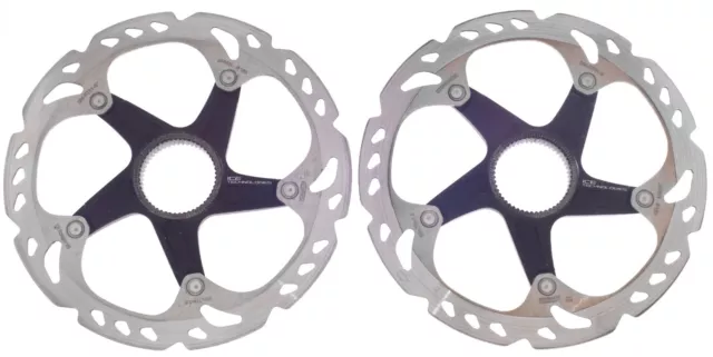 Shimano Deore XT SM-RT81-S Mountain Bike Disc Brake Rotor 160mm SET Centerlock