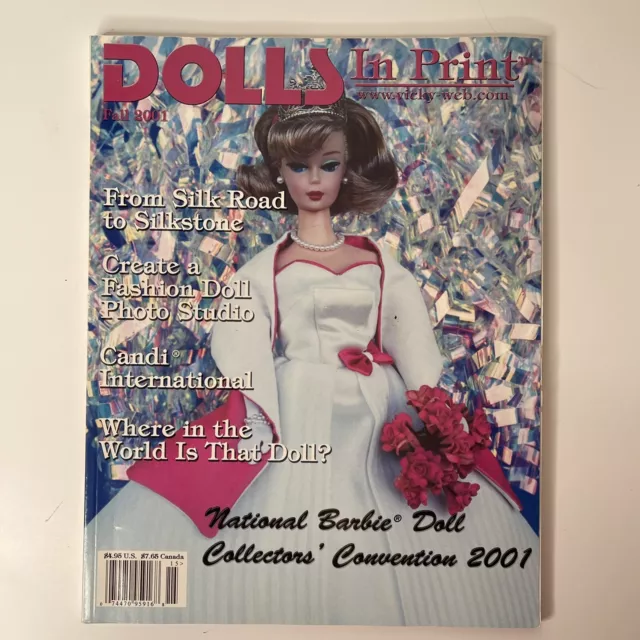 Barbie Bazaar Doll Collectors Magazine Jan/Feb 1994 Handler Mattel Fashion  Doll