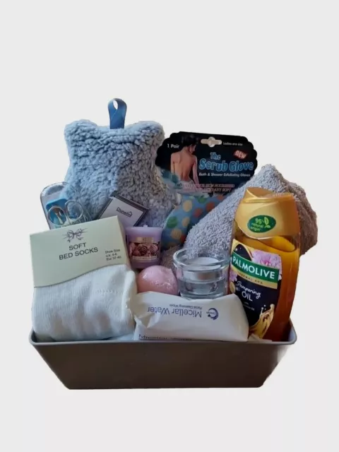 mothers day luxury pamper hamper basket candles ladies mums gift