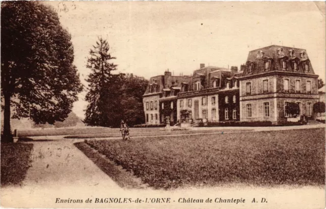 CPA AK Env. de BAGNOLES-de-l'ORNE - Chateau de Chantepie (435653)