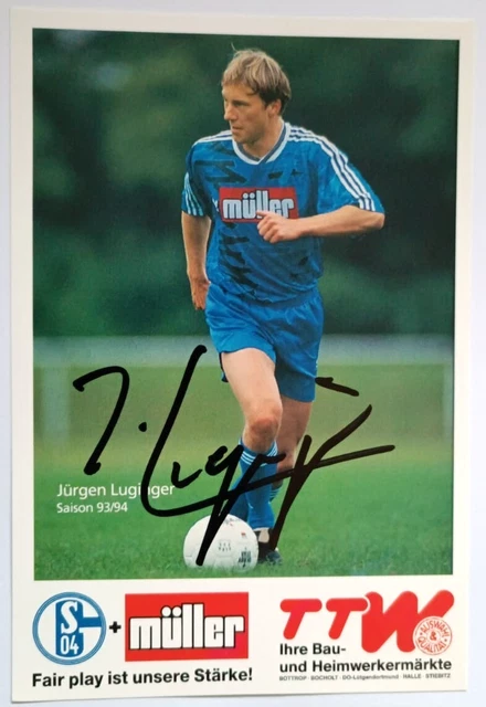 Carte Autographe Originale Kurt Jara FC Schalke 04 1980/81 - Allemagne