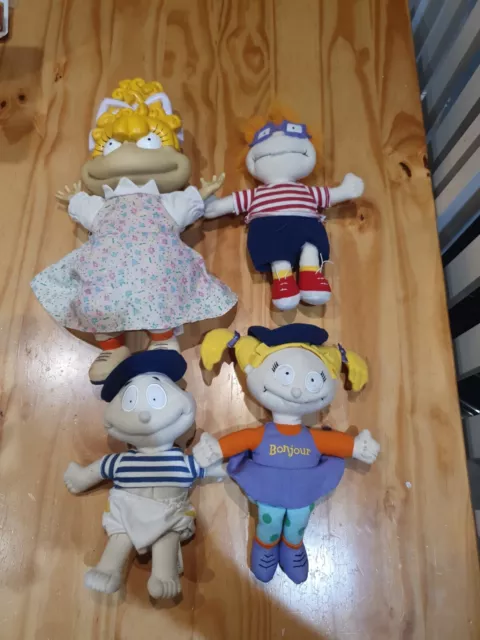 Nickelodeon Rugrats in Paris the Movie 2000 Angelica & Tommy Chuckie Joblot