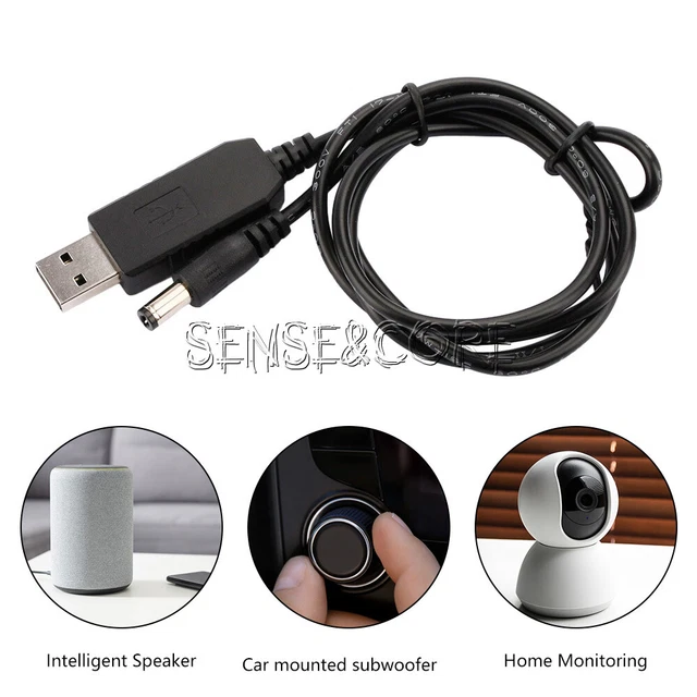 1-10 pz DC9V/12V 3A USB Power Boost Line Step-Up Decoy Cavo Supporto QC2.0/3.0
