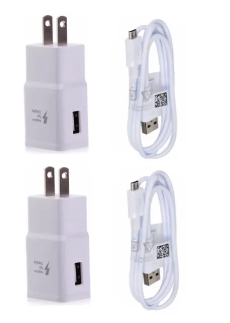 2PACK Fast wall Charger Power Adapter + 5ft Cord For Amazon Kindle Paperwhite