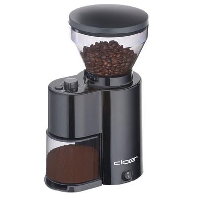 Cloer 7580 elettrica caffè mulino mulino spezie nero Colpo coltello NUOVO 