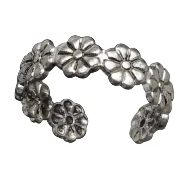 Small Daisy Flower Toe Rings Beach Jewelry Girls Ladies Women