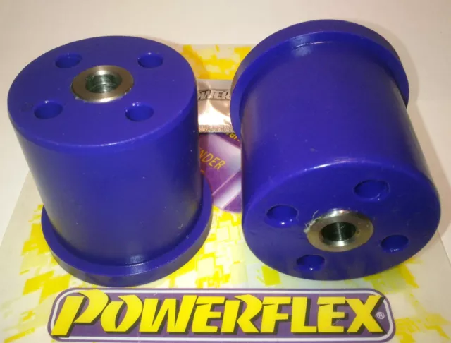 2x Pu Buchsen Hinterachse Lager Opel Corsa C & Tigra 04- Powerflex PFR80-1005