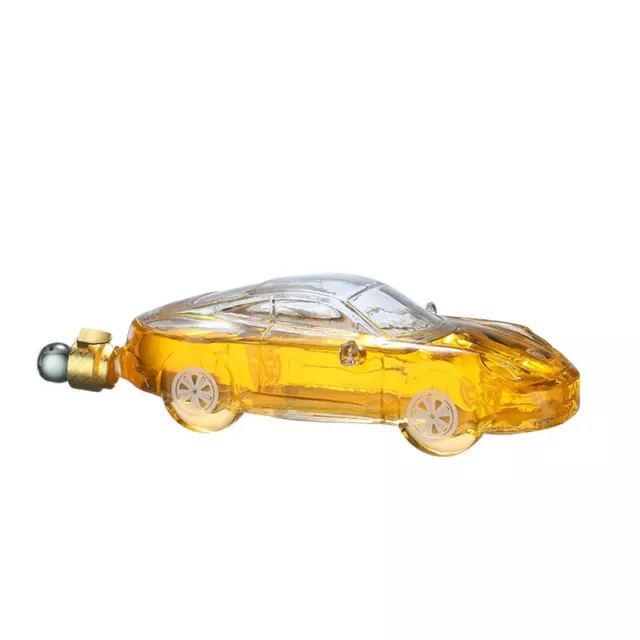750ML car shaped large capacity glass whiskey decanter for Liquor Scotch Bourbon