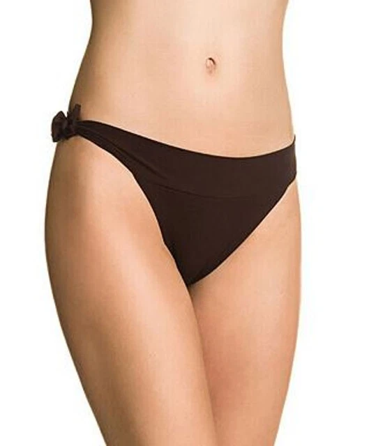 PAIN DE SUCRE Bas de maillot de bain CAMELIA brun noeud soit 46