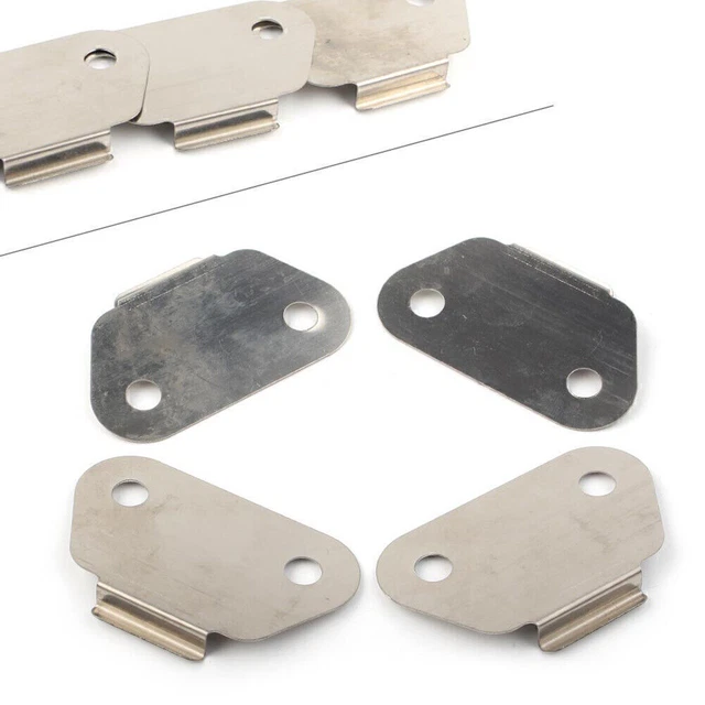 4 pieces Saddlebag Lid Wear Plates Strike Plates for Harley 90962-93 H-D 1993-13