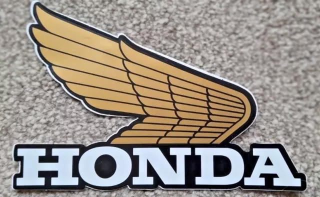 HONDA Gold Wing 2 X  PAIRs Fuel Tank Wing Decal Vinyl Graphics Large & Small 3