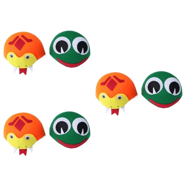 6 Pcs Kids Cartoon Cap Kids Frog Costume Kids Outfits Frog Hats Animal Hat