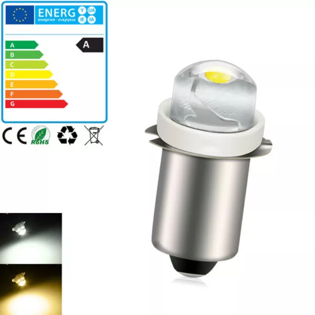 6000k/3000k E10 Screw LED Bulb 1.2V 1.5V 1.7V 2.2V 2.5V 3V FLASHLIGHT TORCH  Lamp