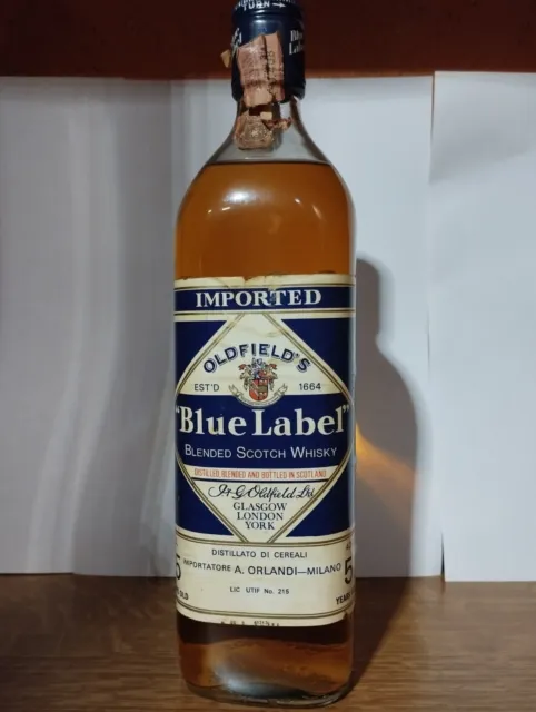 Rare & Old Scotch Whisky Johnnie Walker Blue Label the Oldest 75 CL 40% vintage