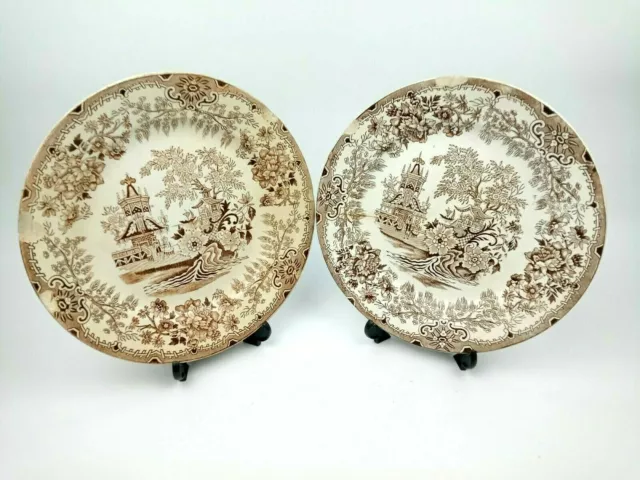 Assiette de Collection Couple Porcelaine Céramique Colandine 800 Richard Ginori