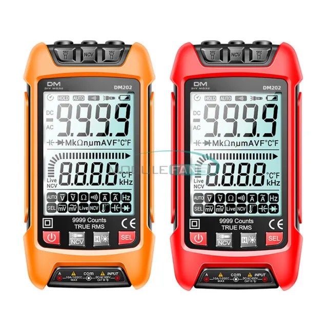 DM Digital Multimeter Voltmeter Resistance Capacitance Transistor Tester Meter