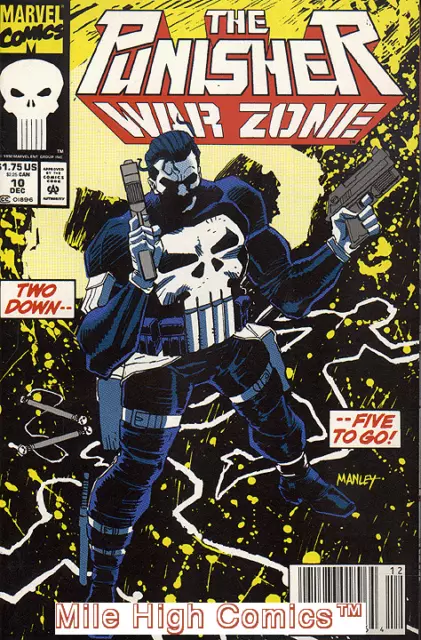 PUNISHER WAR ZONE (1992 Series) #10 NEWSSTAND Very Good Comics Book