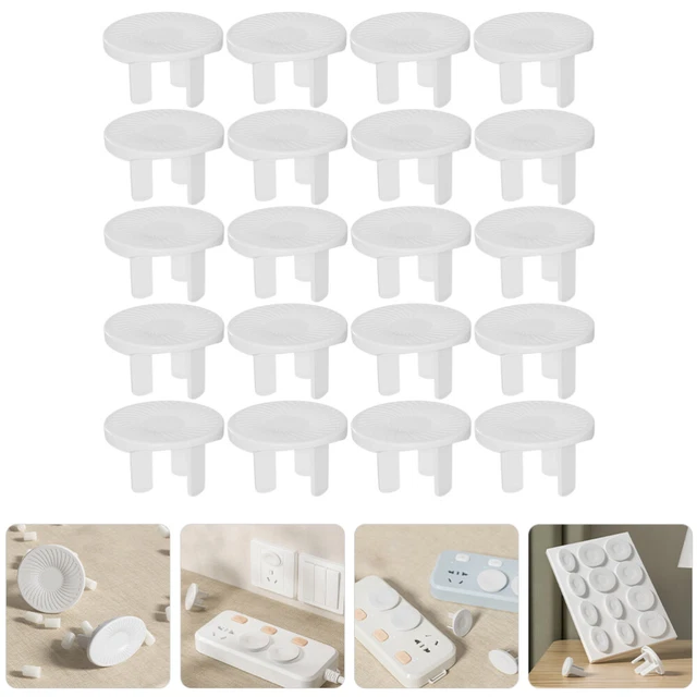 20 PCS Kindersicherer Steckerschutz Schutzkappe Schutzhülle Baby