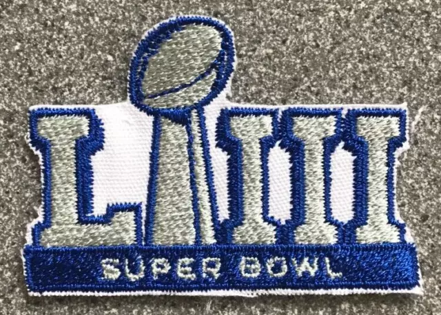 2019 Super Ciotola Liii 53 NFL Calcio 2 " Toppa Nuovo England Patriots Contro La