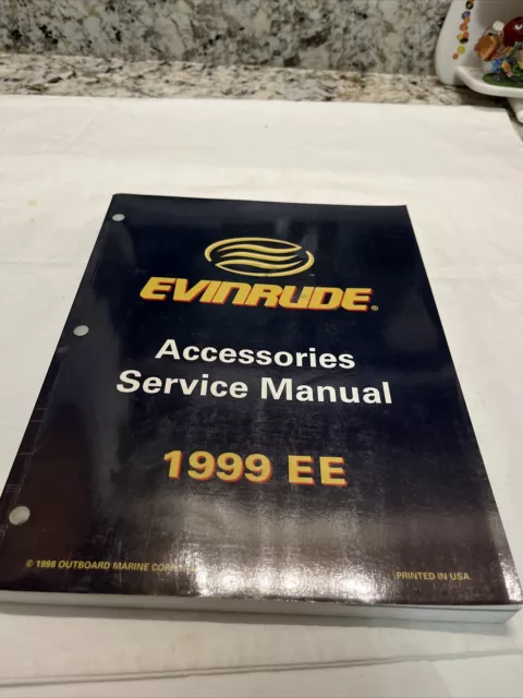 787026 OMC Evinrude Outboard Service Repair Manual for 1999 EE Accessories