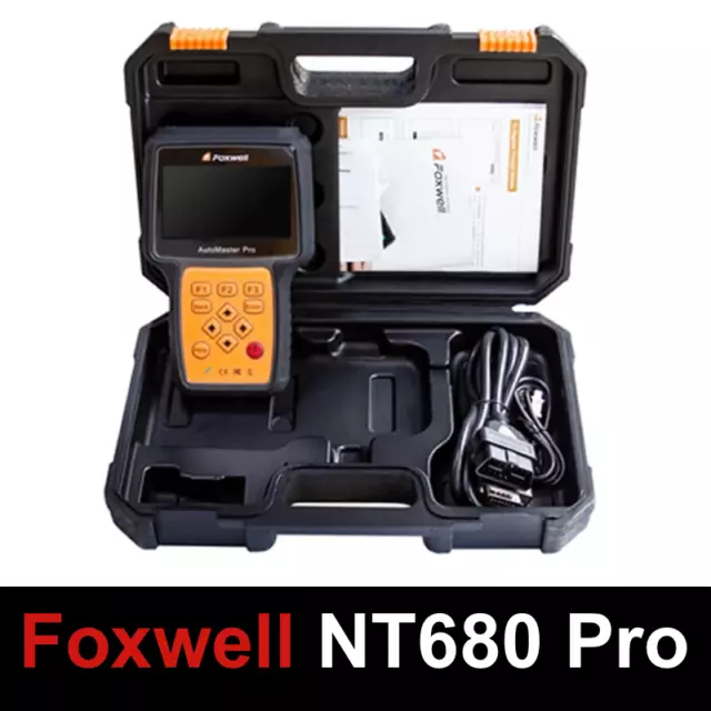 Foxwell NT680 Pro | Herramienta de Diagnóstico de Automóviles OBD2 Multimarca |