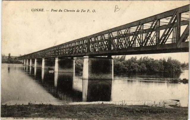 CPA COSNE - Pont du Chemin de Fer (456594)