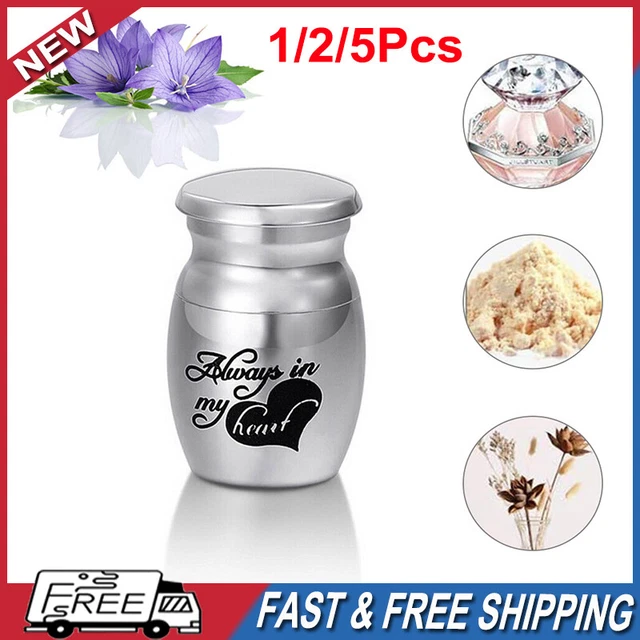 Personalised Memorial Small Urn for Human Pet Ashes Funeral Keepsake Small Urn