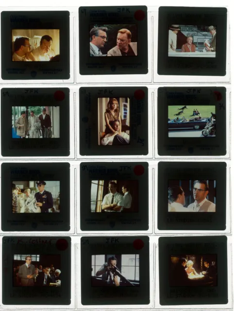 Lot 12 ektas slides originals JFK Oliver Stone Kevin Costner Donald Sutherland