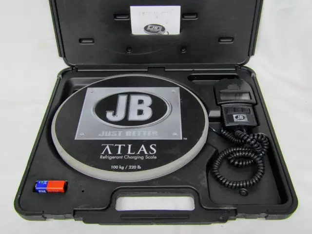 JB Industries Atlas DS-20000 220 LBS Refrigerant Charging Scale