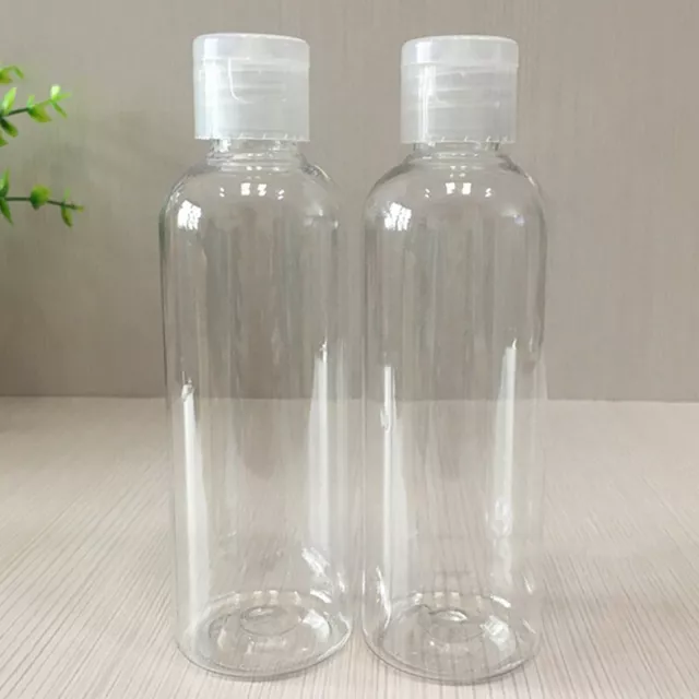 Travel Plastic Clear Bottle Lotion Liquid Shampoo Makeup Small Container50-100ml