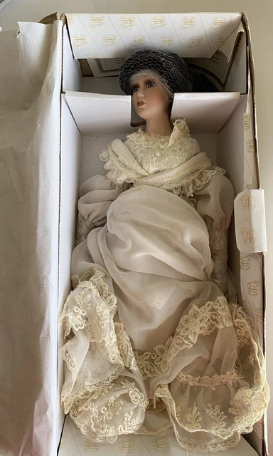 The Heritage Signature Collection Victoria Porcelain Doll With Box
