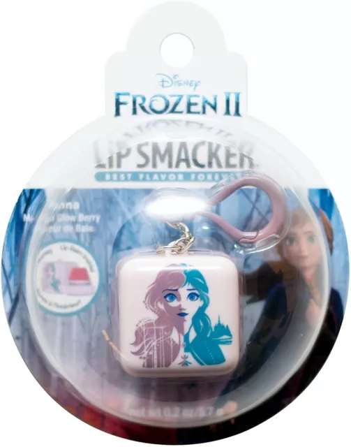 Disney Frozen 2 Lip Smacker lip balm keychain Anna Magical Glow Berry Flavor New