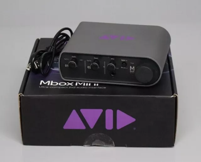 Avid Mbox  Mini 2x2 Audio Interface Pro Tools Express inkl. Rechnung mit MwSt