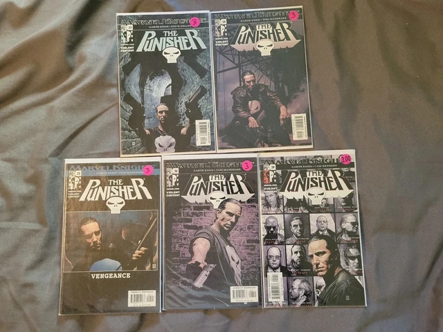 The Punisher Marvel Knights #23, 24, 25, 26, 29 (Vol. 4, Marvel)